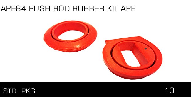 APE84 PUSH ROD RUBBER KIT APE